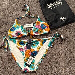 Vilebrequin Colorful Floral Bikini Set